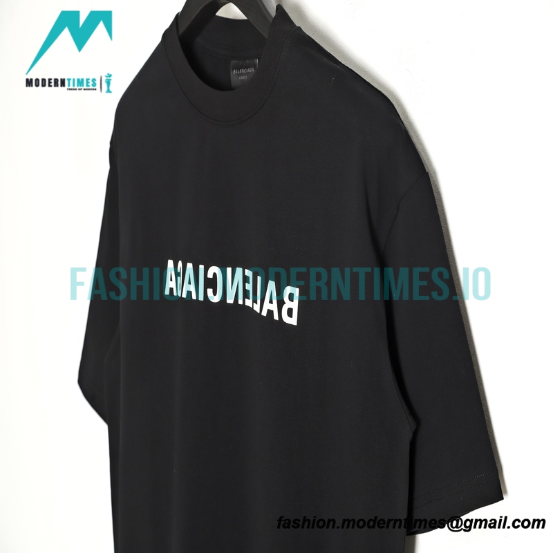 Balenciaga - 2023 Reverse Alphabet Print T-shirt Balenciaga - 2023 Reverse Alphabet Print T-shirt